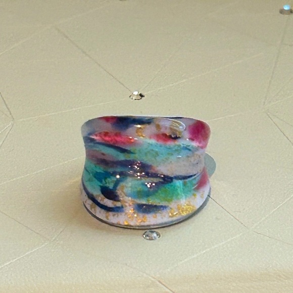 💙✨ Authentic Murano Glass Statement Ring – Handcrafted Treasure from Venice ✨💙 - Picture 10 of 13